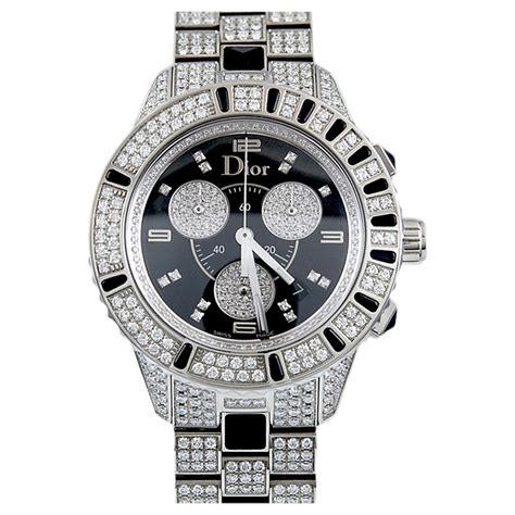 gem dior watches|diamond studded watches.